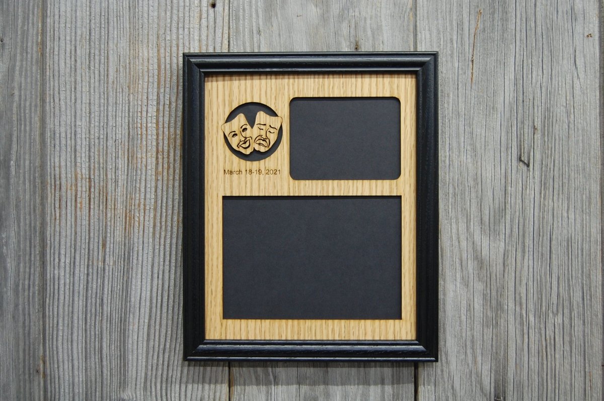 Theater Picture Frame - 8x10 or 5x7 Frame - Legacy Images - Picture Frames - 8x10 picture frame hobbies picture frame laser engraved