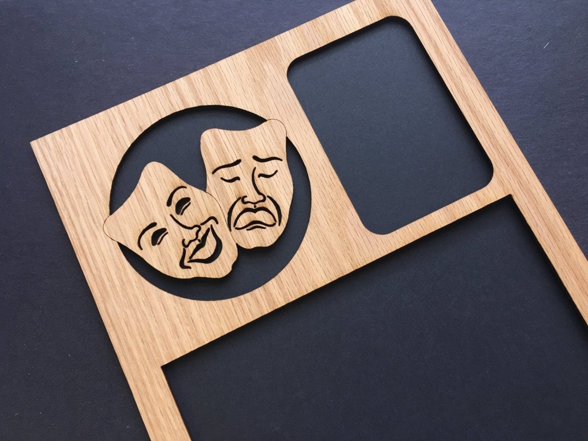 Theater Picture Frame - 8x10 or 5x7 Frame - Legacy Images - Picture Frames - 8x10 picture frame hobbies picture frame laser engraved