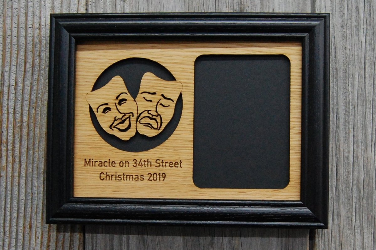 Theater Picture Frame - 8x10 or 5x7 Frame - Legacy Images - Picture Frames - 8x10 picture frame hobbies picture frame laser engraved