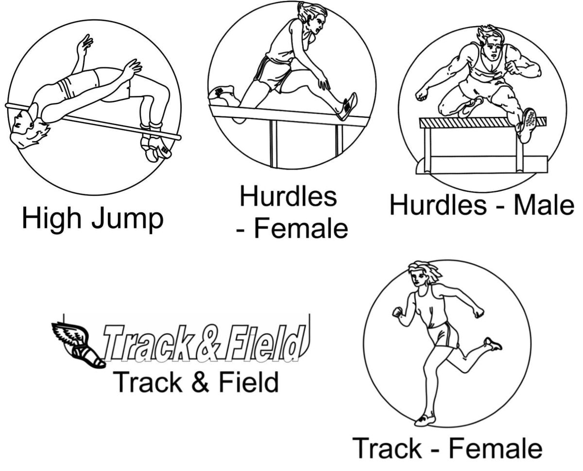 Track & Field Picture Frame - Legacy Images - Picture Frames - 11x14 Picture Frame 5x7 picture frame 8x10 picture frame laser engraved