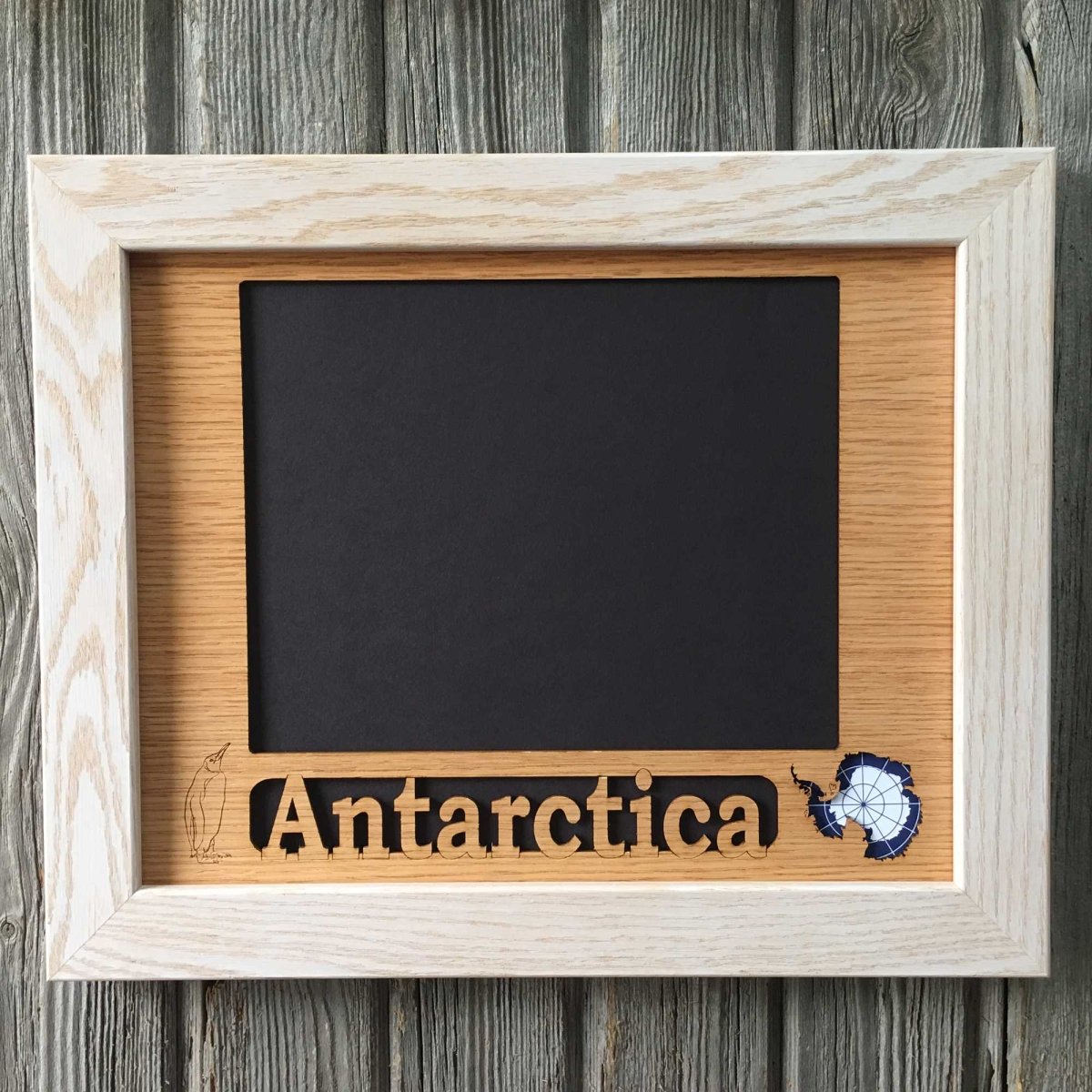 Travel Picture Frame - 11x14 Frame Hold 8x10 Photo or 8 Photos of Various Size - Legacy Images - Picture Frames - 11x14 Picture Frame country custom laser engraved