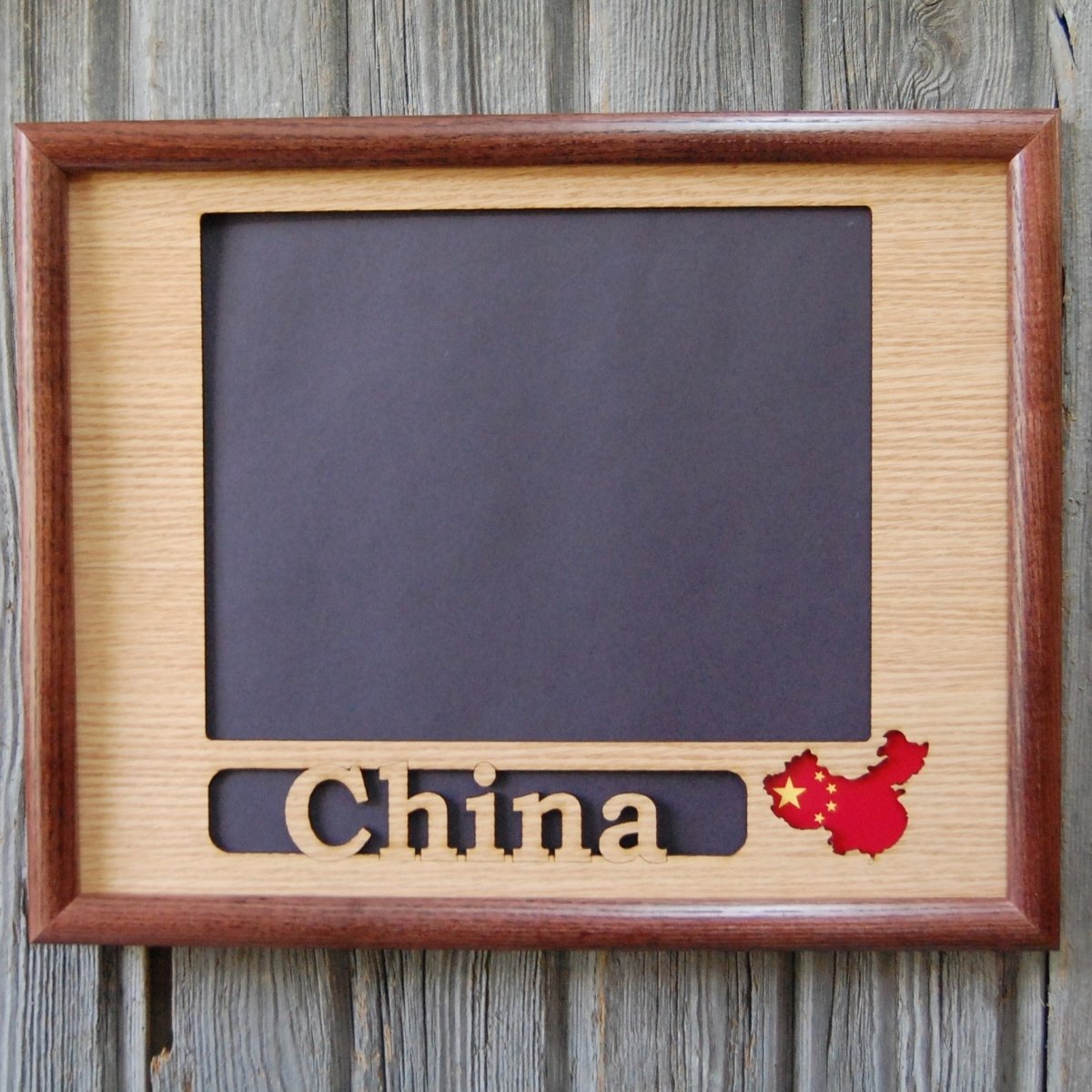 Travel Picture Frame - 11x14 Frame Hold 8x10 Photo or 8 Photos of Various Size - Legacy Images - Picture Frames - 11x14 Picture Frame country custom laser engraved