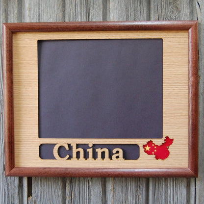 Travel Picture Frame - 11x14 Frame Hold 8x10 Photo or 8 Photos of Various Size - Legacy Images - Picture Frames - 11x14 Picture Frame country custom laser engraved