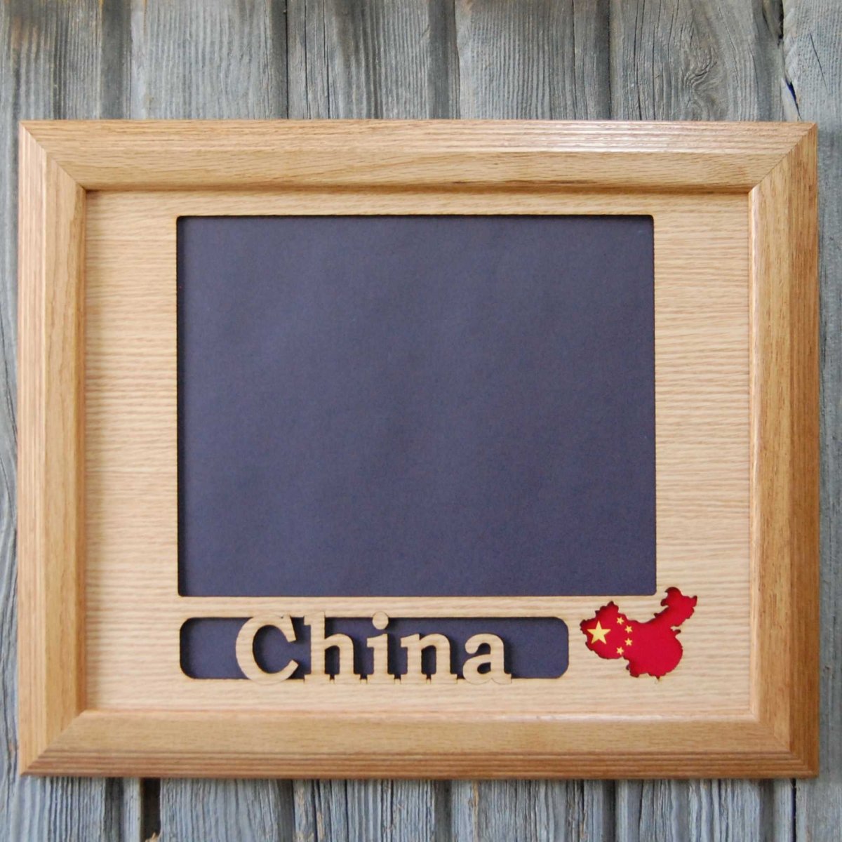 Travel Picture Frame - 11x14 Frame Hold 8x10 Photo or 8 Photos of Various Size - Legacy Images - Picture Frames - 11x14 Picture Frame country custom laser engraved