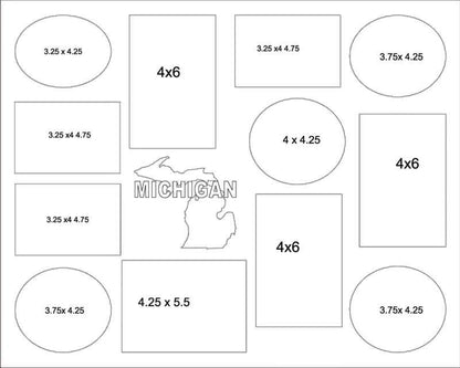 Travel Picture Frame 16"x20" - Legacy Images - Picture Frames - 16x20 picture frame custom picture frame laser engraved