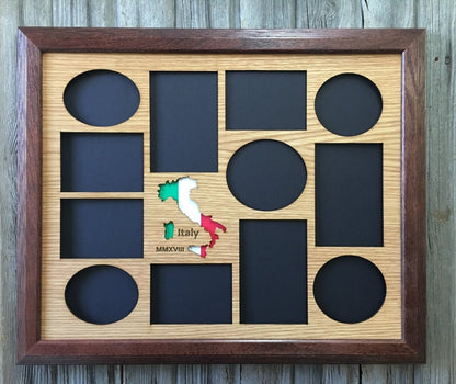 Travel Picture Frame 16"x20" - Legacy Images - Picture Frames - 16x20 picture frame custom picture frame laser engraved