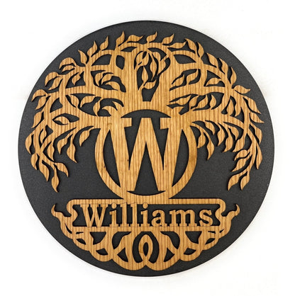 Tree of Life Sign - Legacy Images - Novelty Signs - family father's day gift mother's day gift laser engraved
