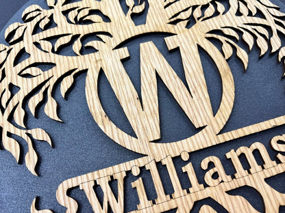 Tree of Life Sign - Legacy Images - Novelty Signs - family father's day gift mother's day gift laser engraved
