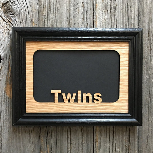 Twins Picture Frame - 5x7 Frame Hold 4x6 Photo - Legacy Images - Picture Frames