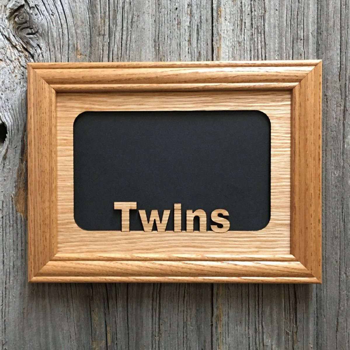 Twins Picture Frame - 5x7 Frame Hold 4x6 Photo - Legacy Images - Picture Frames - 5x7 picture frame family picture frame laser engraved