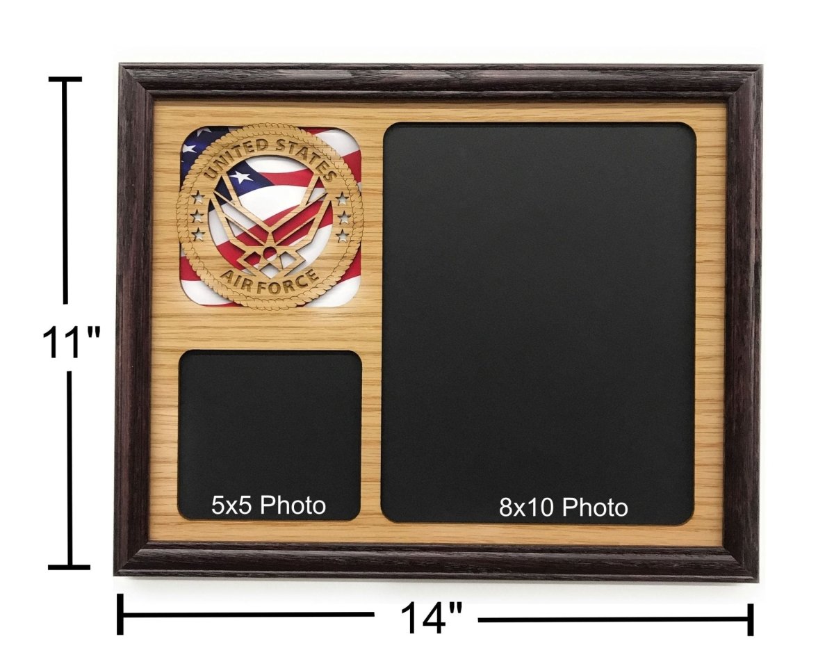 US Air Force Picture Frame - Legacy Images - Picture Frames - 11x14 Picture Frame 5x7 picture frame 8x10 picture frame laser engraved