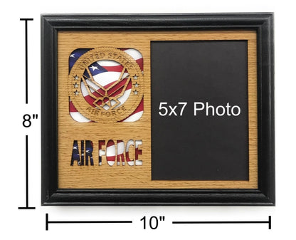 US Air Force Picture Frame - Legacy Images - Picture Frames - 11x14 Picture Frame 5x7 picture frame 8x10 picture frame laser engraved
