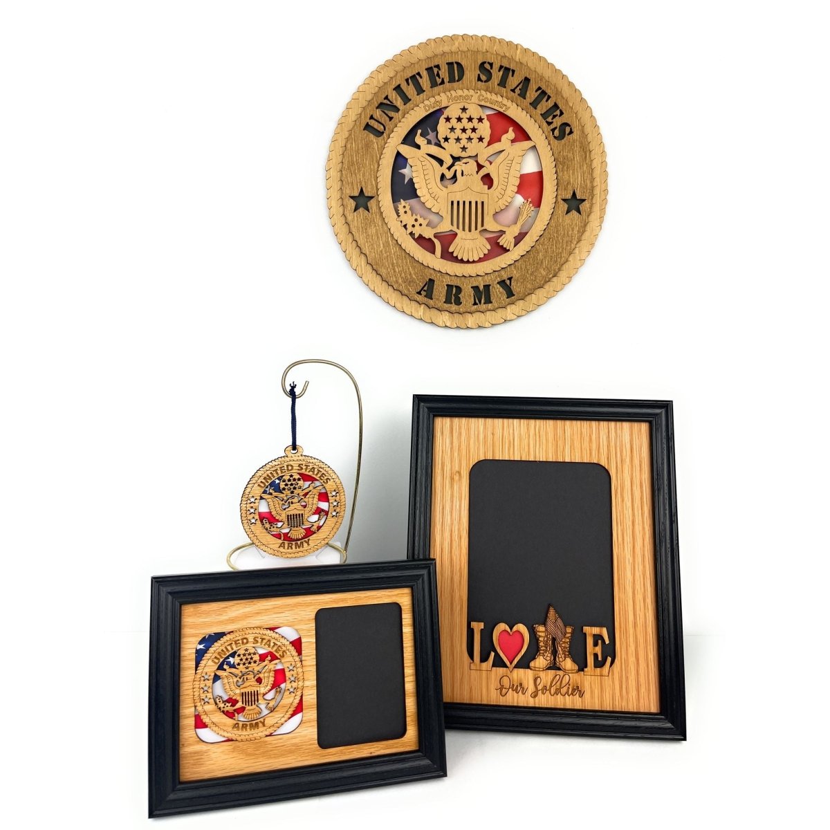 US Army Military Gift Set - Legacy Images - Picture Frames - 11x14 Picture Frame 5x7 picture frame 8x10 picture frame laser engraved