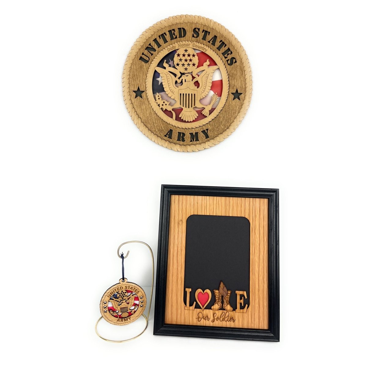 US Army Military Gift Set - Legacy Images - Picture Frames - 11x14 Picture Frame 5x7 picture frame 8x10 picture frame laser engraved