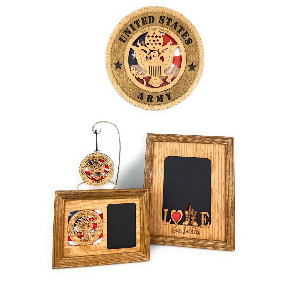 US Army Military Gift Set - Legacy Images - Picture Frames - 11x14 Picture Frame 5x7 picture frame 8x10 picture frame laser engraved