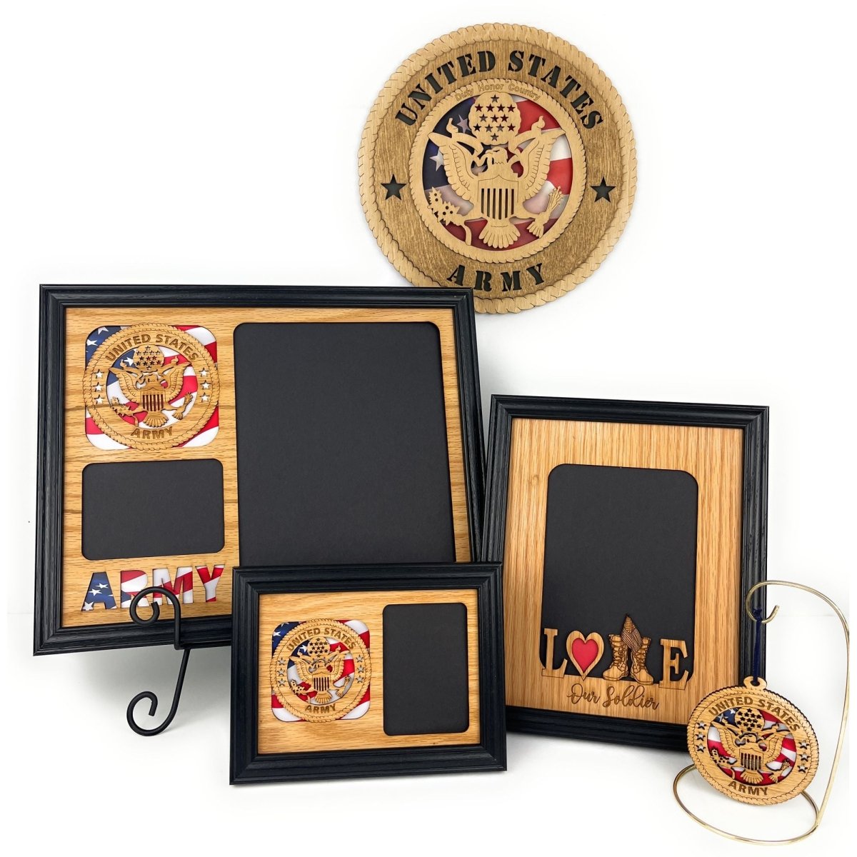 US Army Military Gift Set - Legacy Images - Picture Frames - 11x14 Picture Frame 5x7 picture frame 8x10 picture frame laser engraved