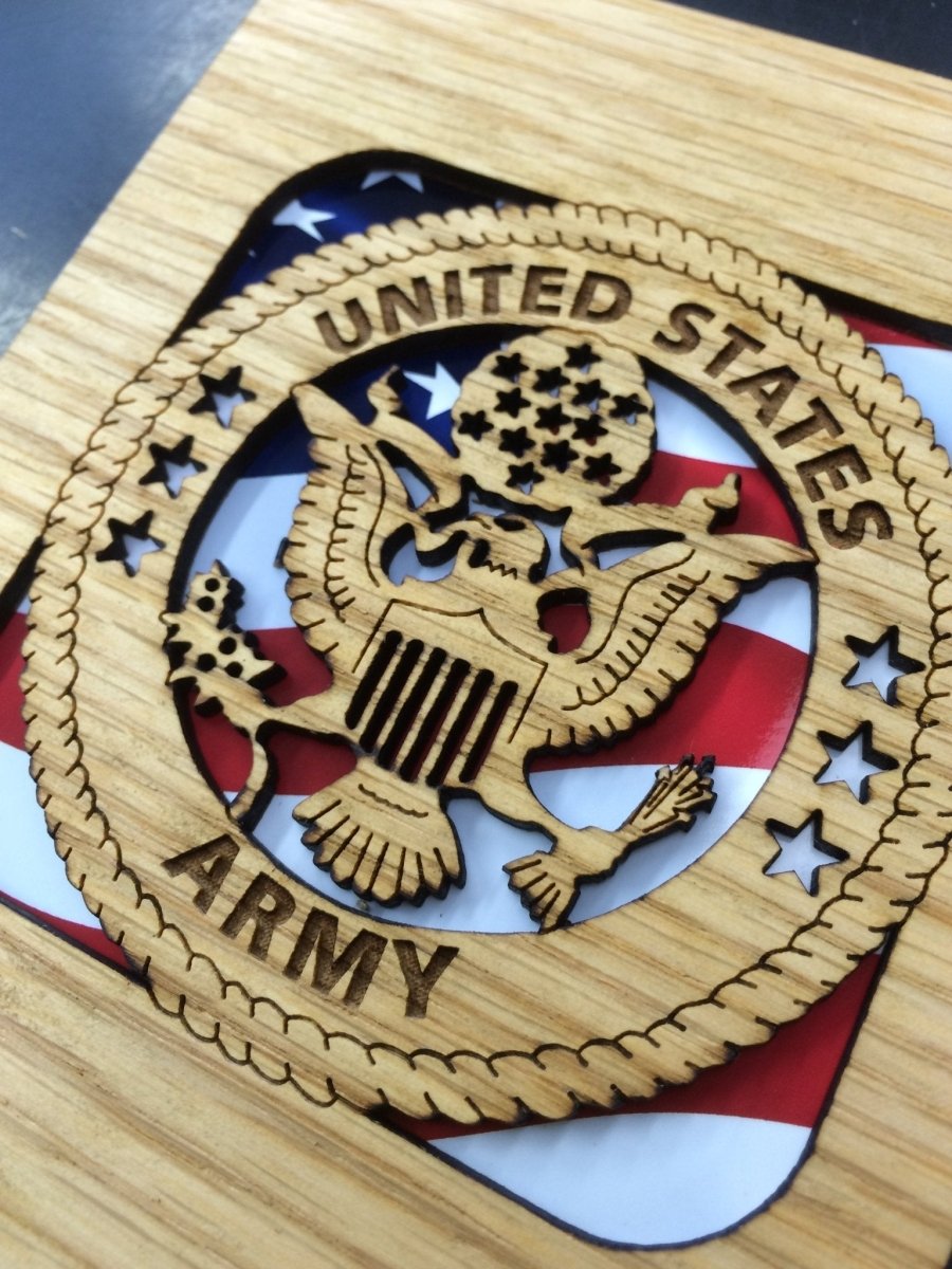 US Army Picture Frame - Legacy Images - Picture Frames - 11x14 Picture Frame 5x7 picture frame 8x10 picture frame laser engraved