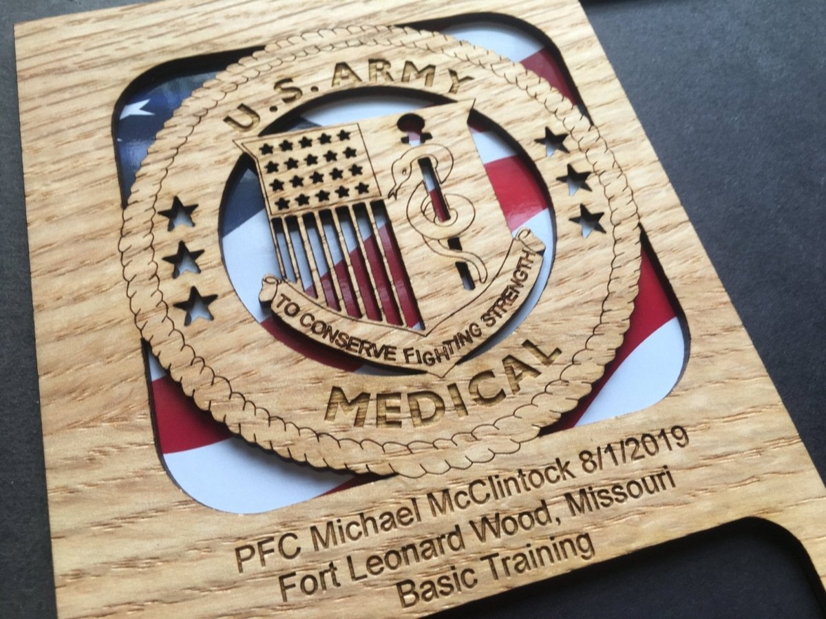 US Army Picture Frame - Legacy Images - Picture Frames - 11x14 Picture Frame 5x7 picture frame 8x10 picture frame laser engraved