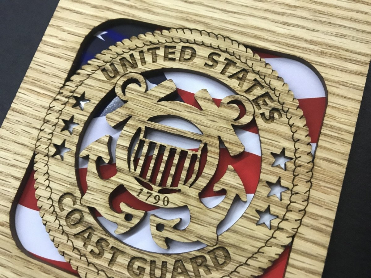 US Coast Guard Picture Frame - Legacy Images - Picture Frames - 11x14 Picture Frame 5x7 picture frame 8x10 picture frame laser engraved