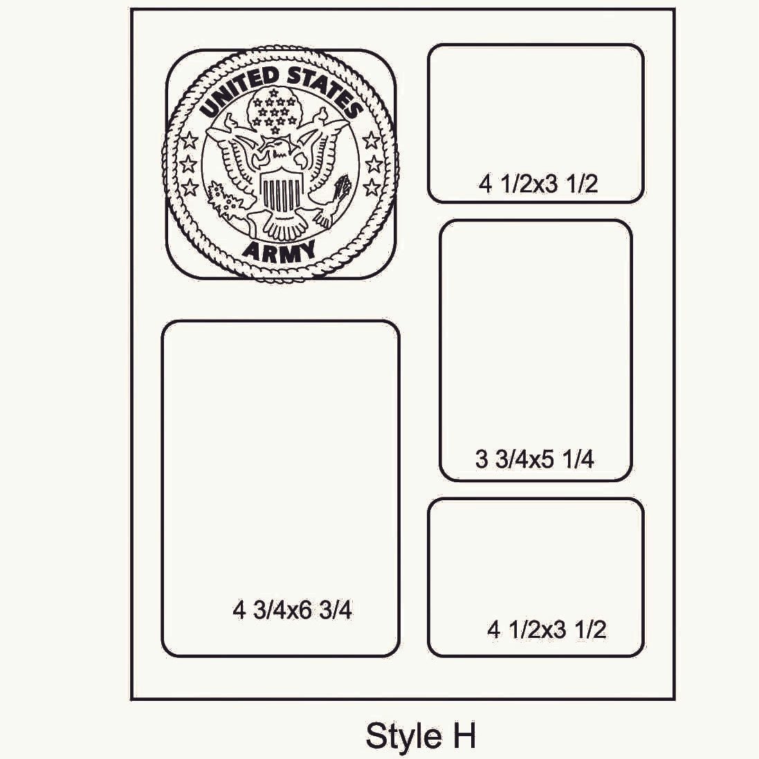 US Coast Guard Picture Frame - Legacy Images - Picture Frames - 11x14 Picture Frame 5x7 picture frame 8x10 picture frame laser engraved