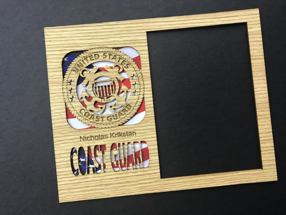 US Coast Guard Picture Frame - Legacy Images - Picture Frames - 11x14 Picture Frame 5x7 picture frame 8x10 picture frame laser engraved