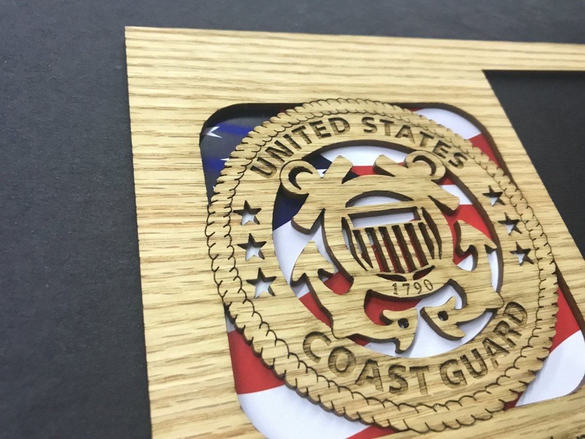 US Coast Guard Picture Frame - Legacy Images - Picture Frames - 11x14 Picture Frame 5x7 picture frame 8x10 picture frame laser engraved