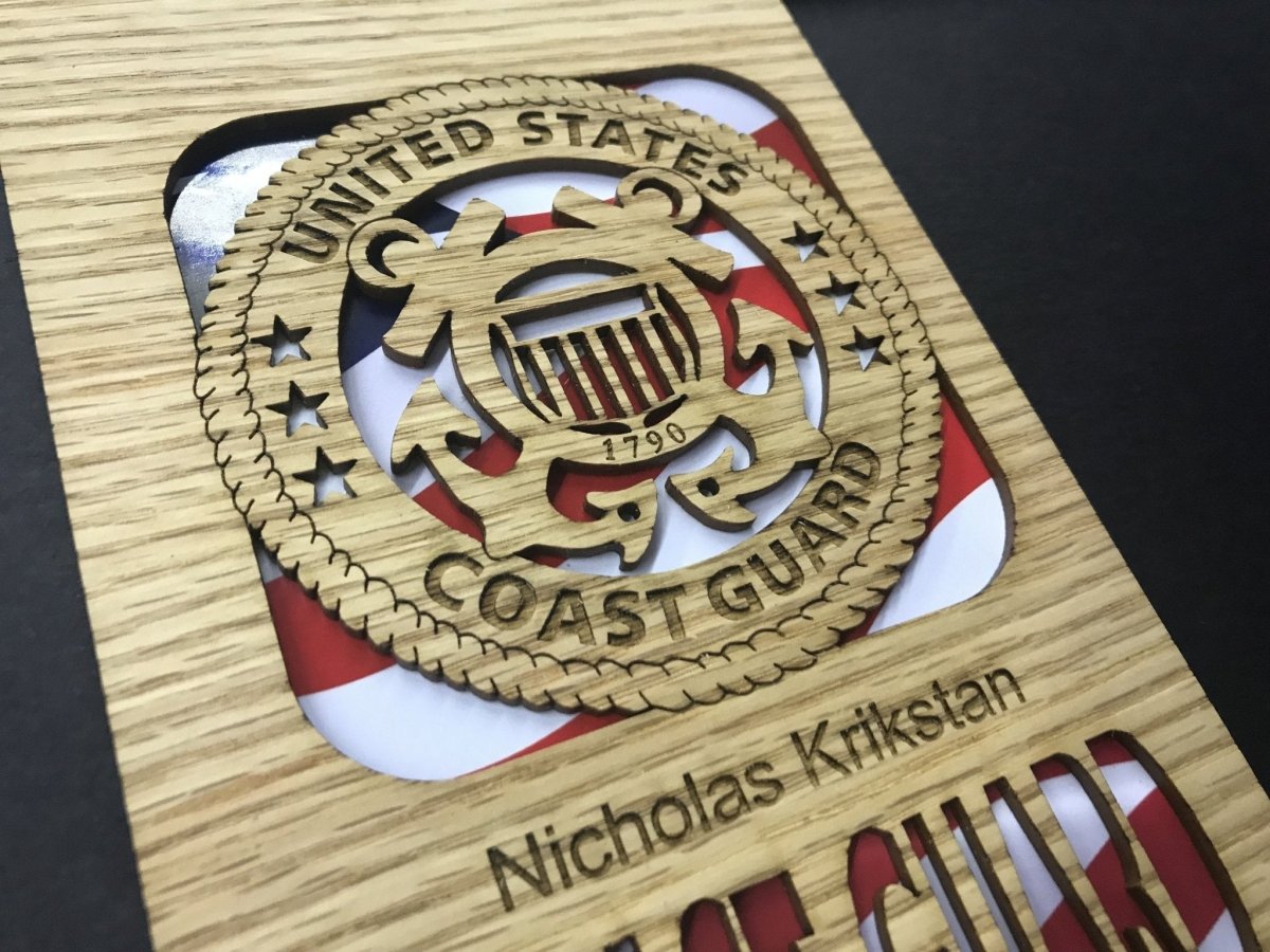 US Coast Guard Picture Frame - Legacy Images - Picture Frames - 11x14 Picture Frame 5x7 picture frame 8x10 picture frame laser engraved