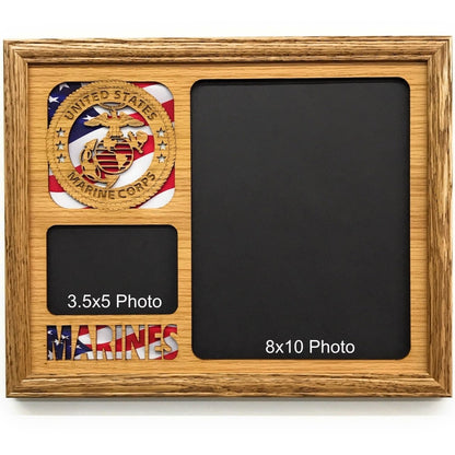 US Marine Corps Picture Frame - Legacy Images - Picture Frames - 11x14 Picture Frame 5x7 picture frame 8x10 picture frame laser engraved