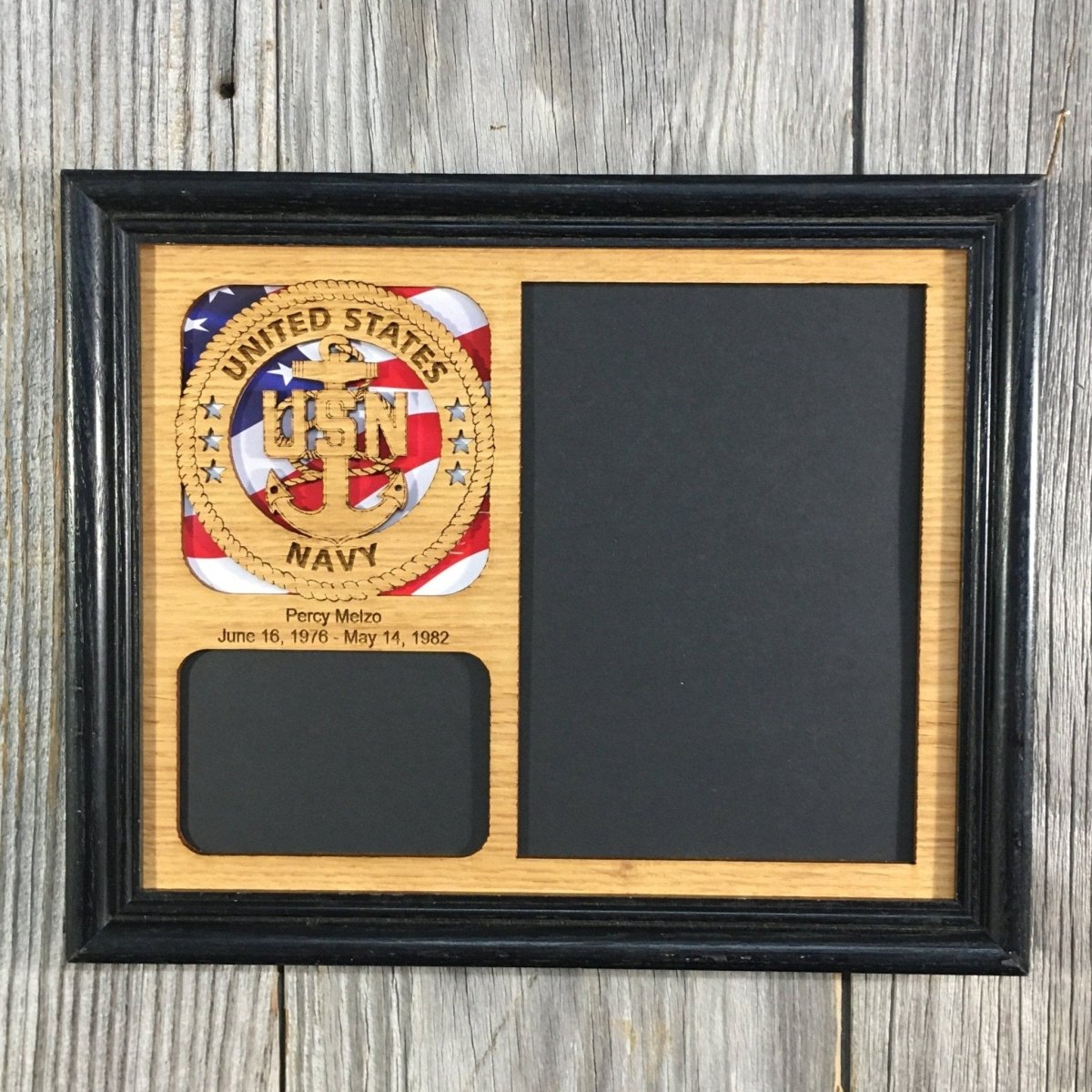 US Navy Picture Frame - Legacy Images - Picture Frames - 11x14 Picture Frame 5x7 picture frame 8x10 picture frame laser engraved