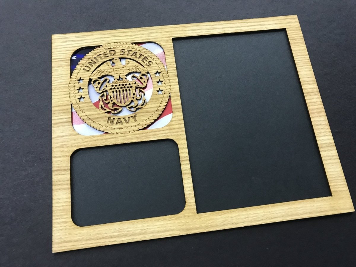 US Navy Picture Frame - Legacy Images - Picture Frames - 11x14 Picture Frame 5x7 picture frame 8x10 picture frame laser engraved