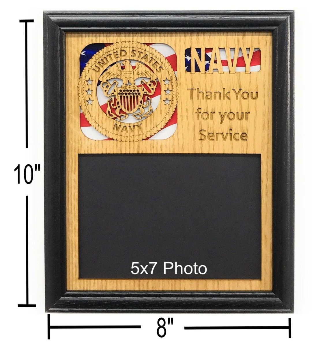 US Navy Picture Frame - Legacy Images - Picture Frames - 11x14 Picture Frame 5x7 picture frame 8x10 picture frame laser engraved