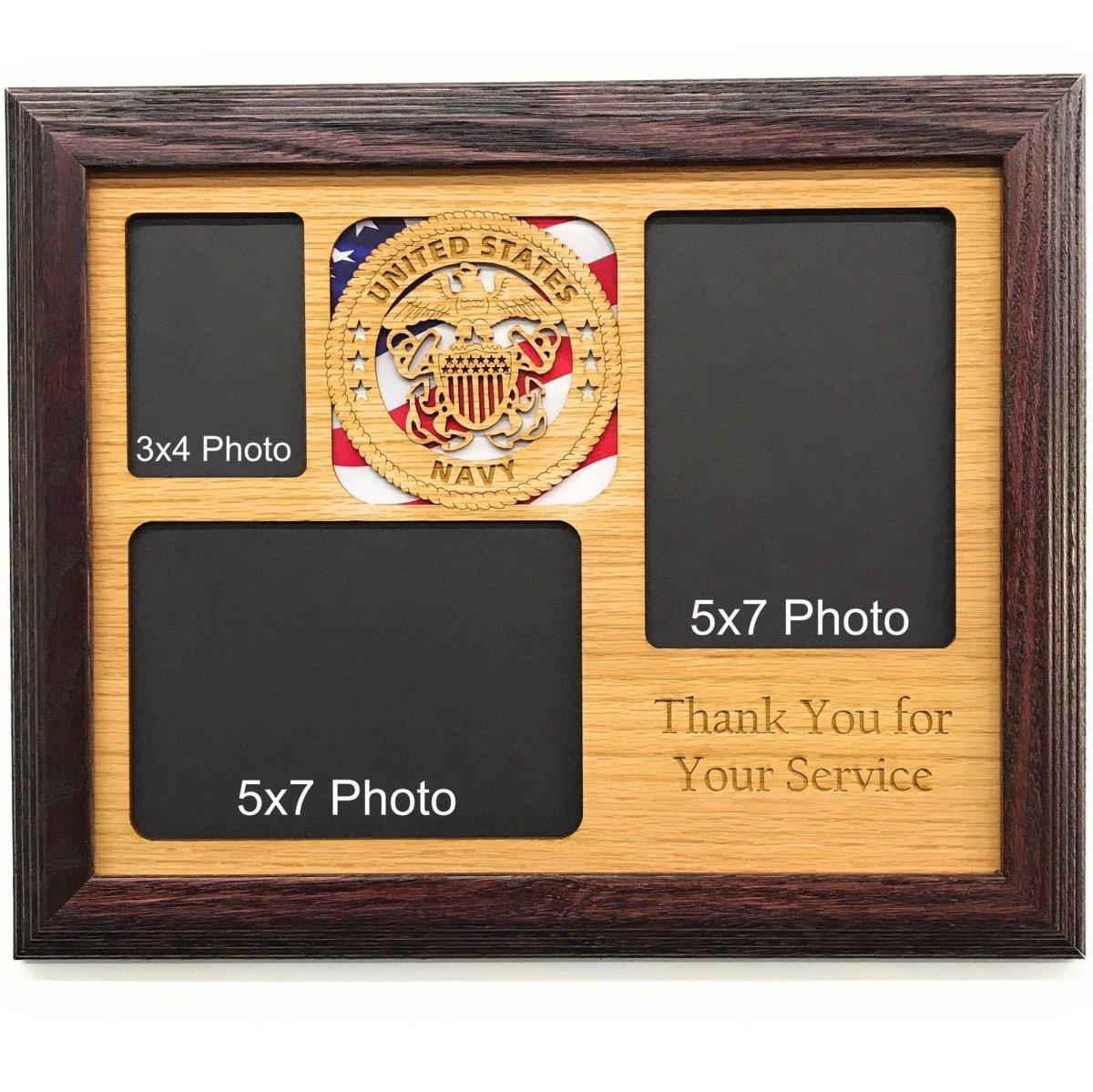 US Navy Picture Frame - Legacy Images - Picture Frames - 11x14 Picture Frame 5x7 picture frame 8x10 picture frame laser engraved