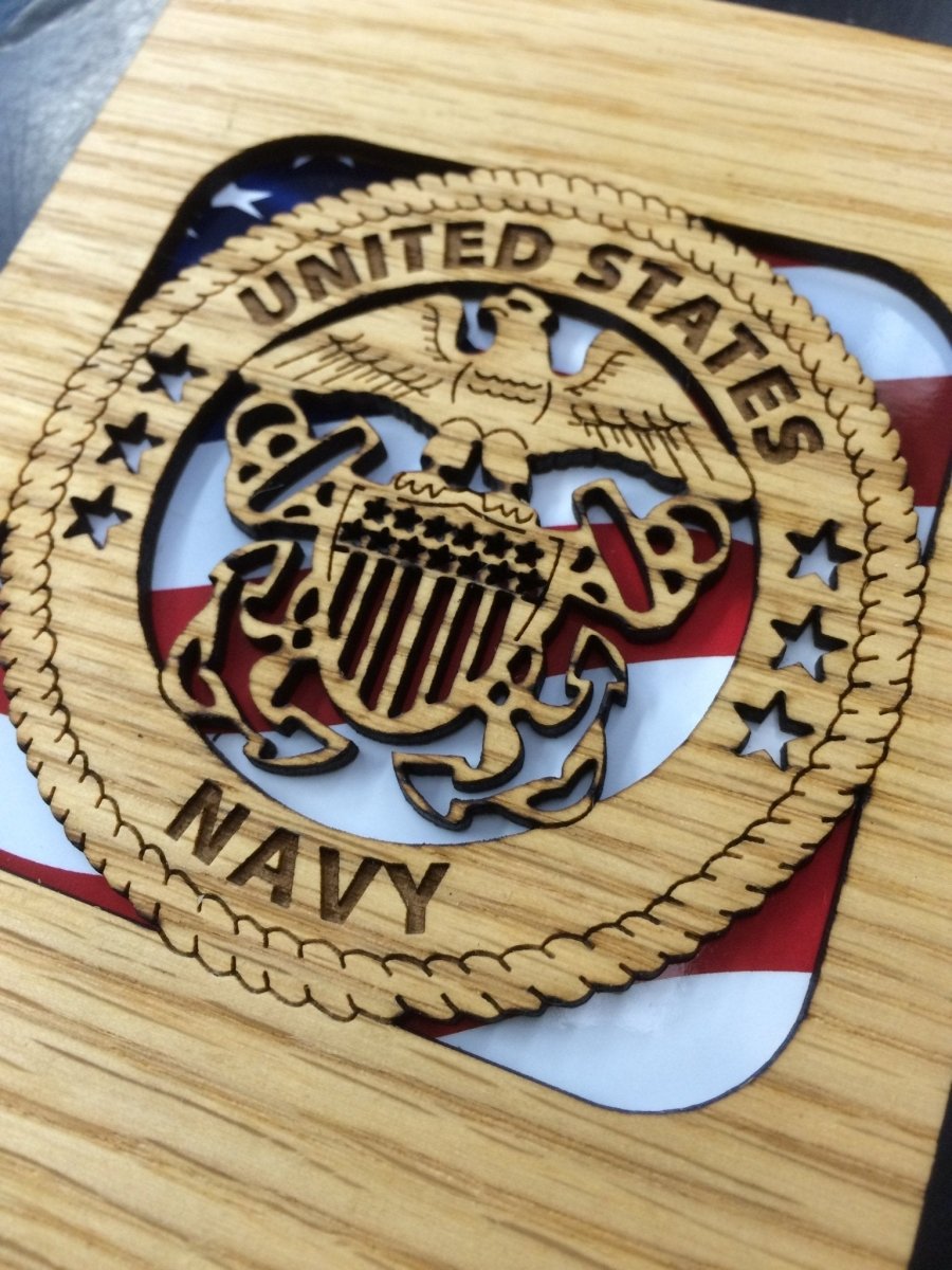 US Navy Picture Frame - Legacy Images - Picture Frames - 11x14 Picture Frame 5x7 picture frame 8x10 picture frame laser engraved