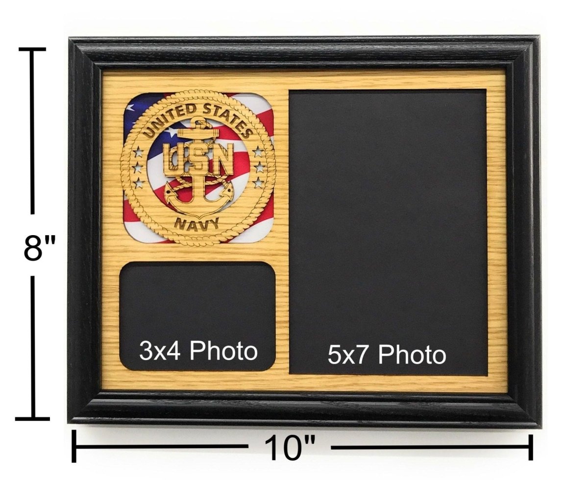 US Navy Picture Frame - Legacy Images - Picture Frames - 11x14 Picture Frame 5x7 picture frame 8x10 picture frame laser engraved