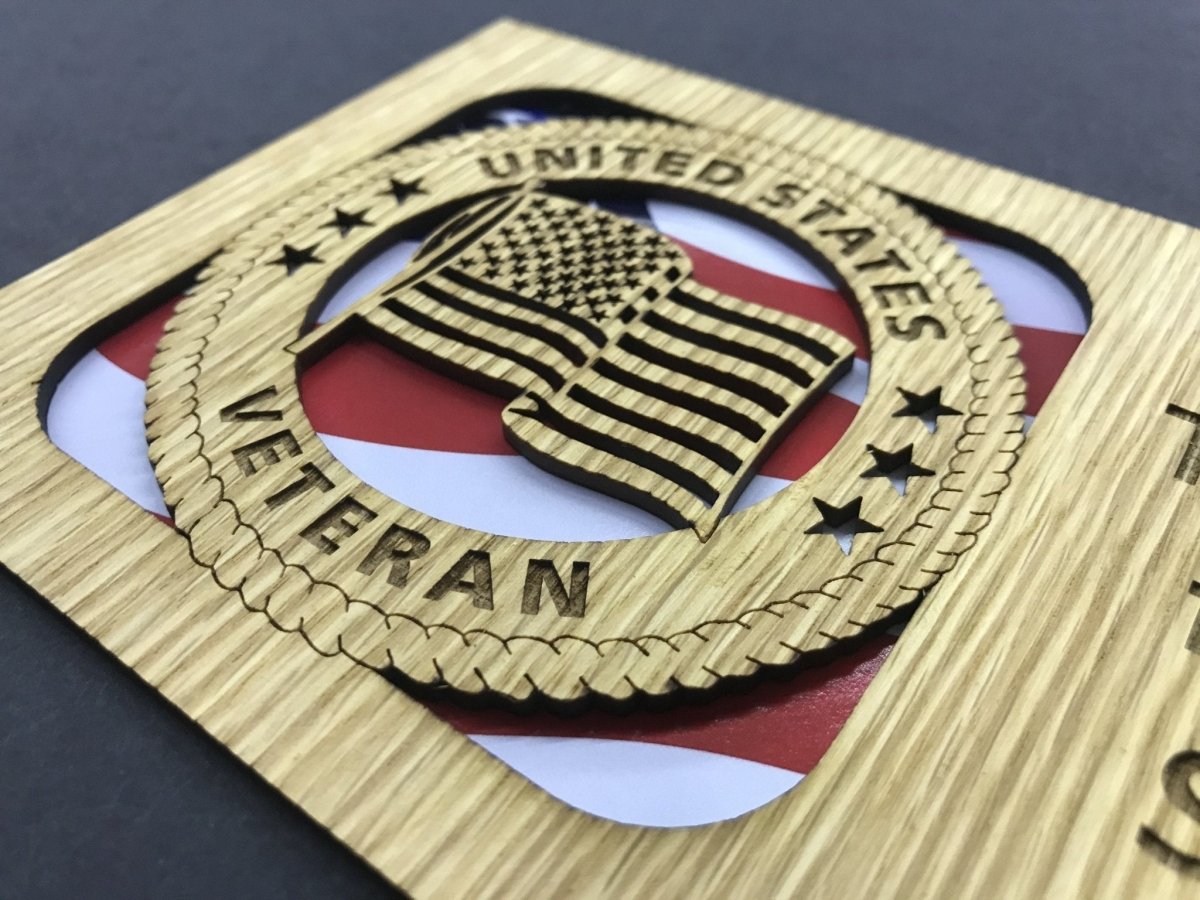 US Veteran Picture Frame - Legacy Images - Picture Frames - 11x14 Picture Frame 5x7 picture frame 8x10 picture frame laser engraved