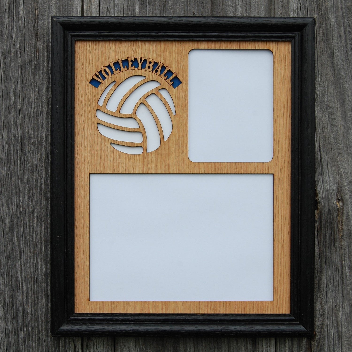 Volleyball Picture Frame - 8x10 Volleyball Picture Frame, Picture Frame, home decor, laser engraved - Legacy Images - Legacy Images - Picture Frames