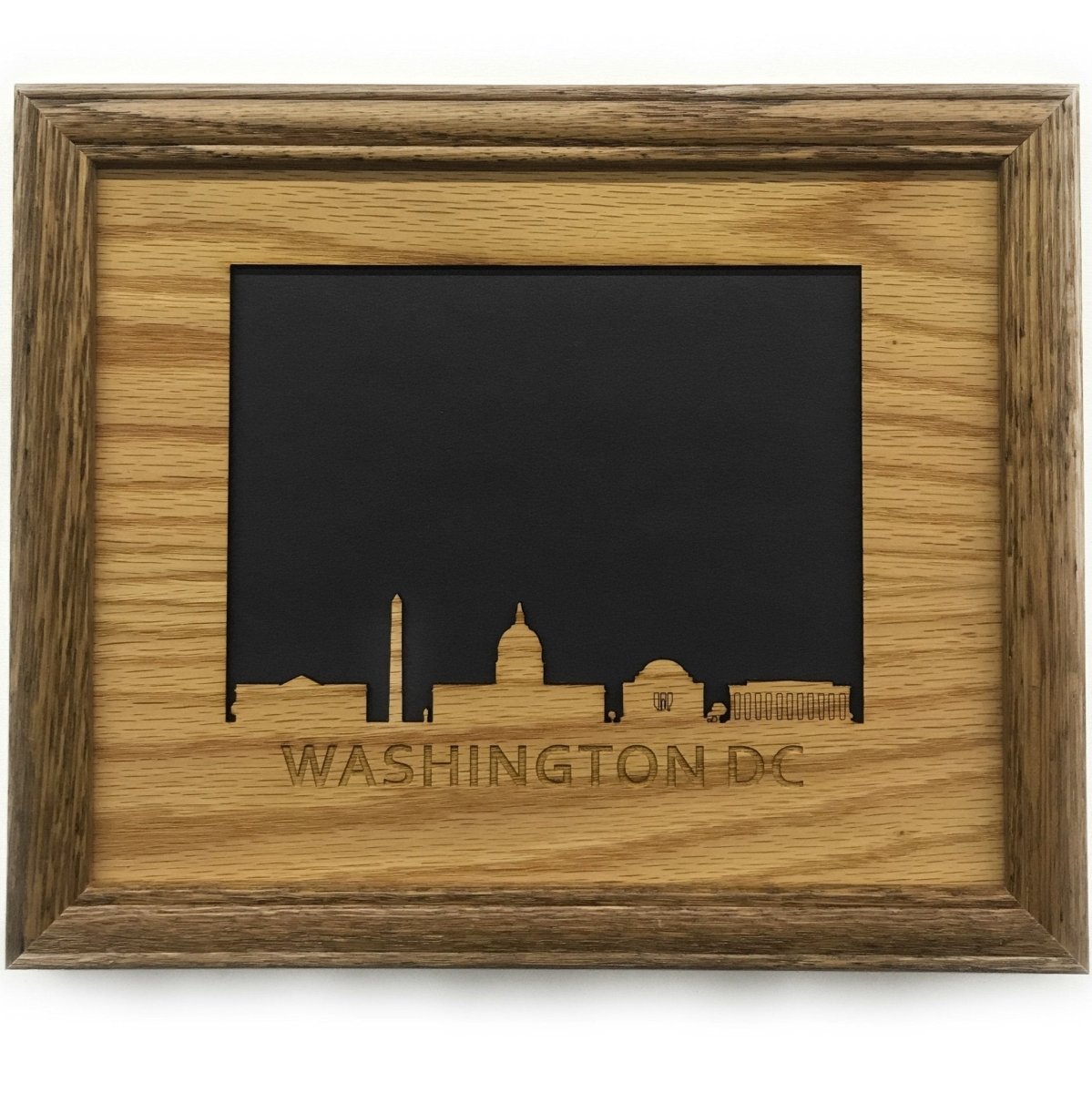 Washington DC Skyline Picture Frame - Legacy Images - Picture Frame - 5x7 picture frame 8x10 picture frame city laser engraved