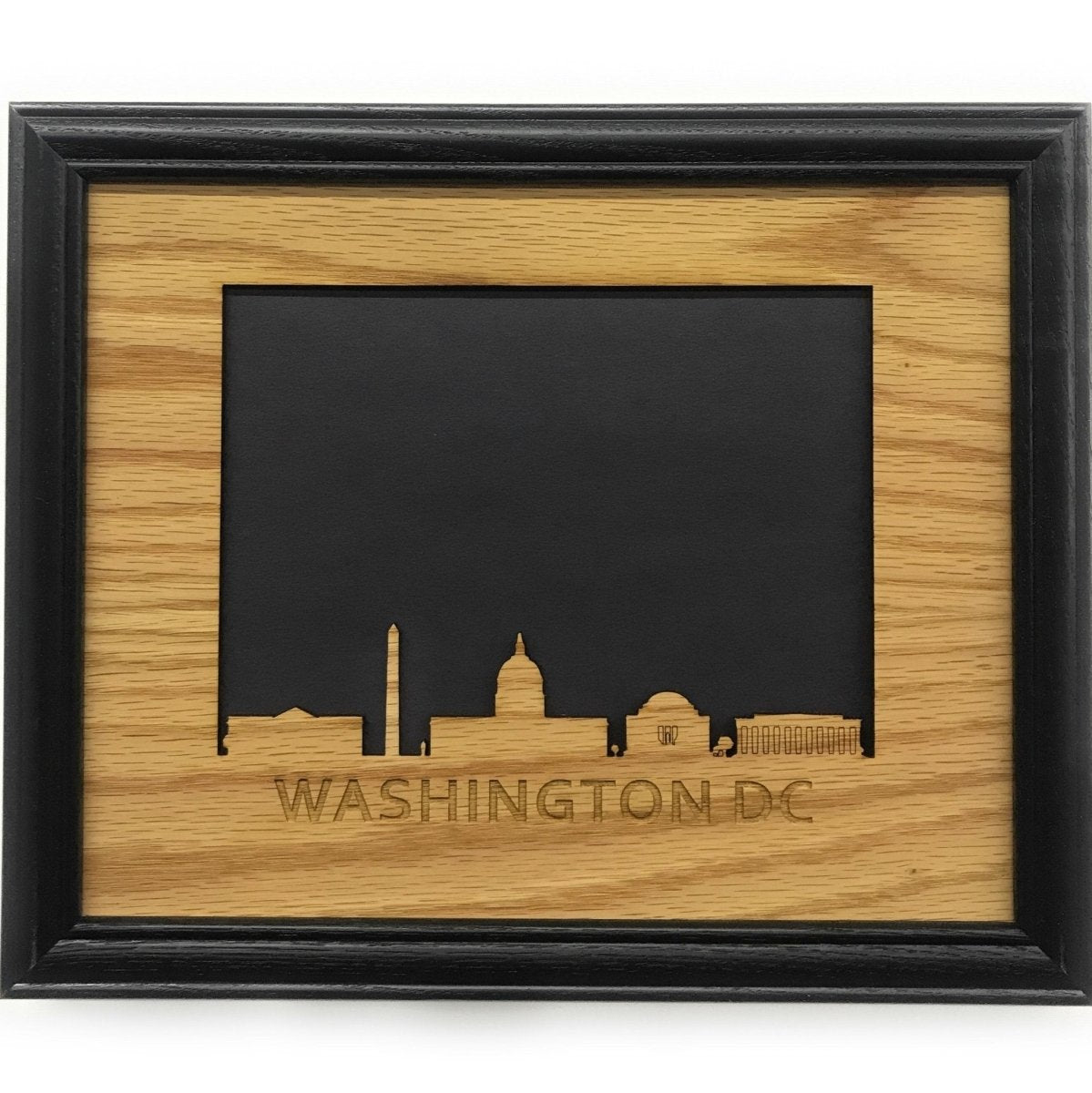 Washington DC Skyline Picture Frame - Legacy Images - Picture Frame - 5x7 picture frame 8x10 picture frame city laser engraved