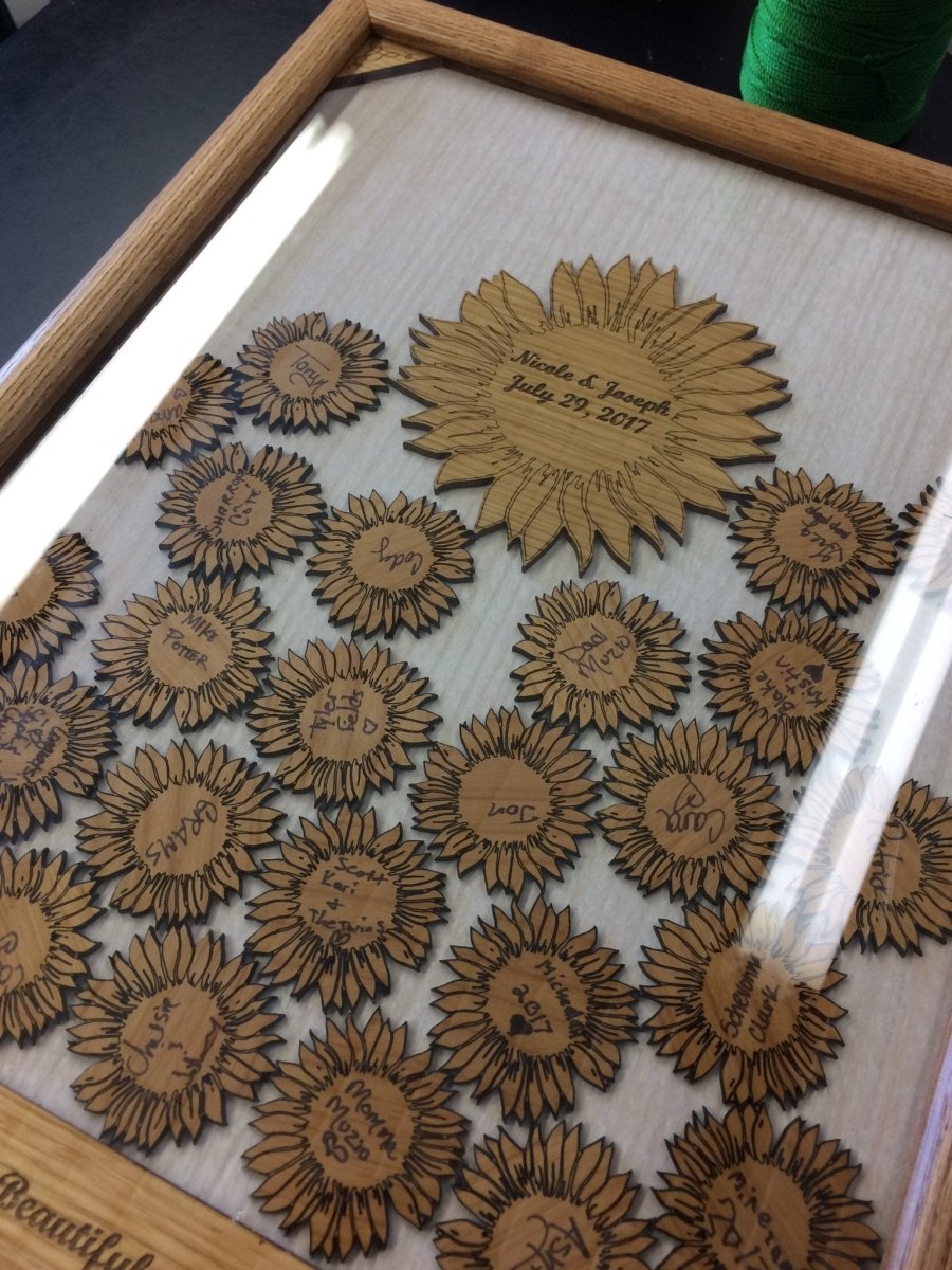 Wedding Guest Book - Legacy Images - Wedding Ceremony Supplies - 11x14 Picture Frame 12x16 picture frame 16x20 picture frame laser engraved