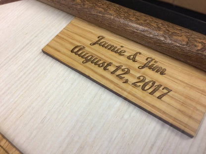 Wedding Guest Book - Legacy Images - Wedding Ceremony Supplies - 11x14 Picture Frame 12x16 picture frame 16x20 picture frame laser engraved