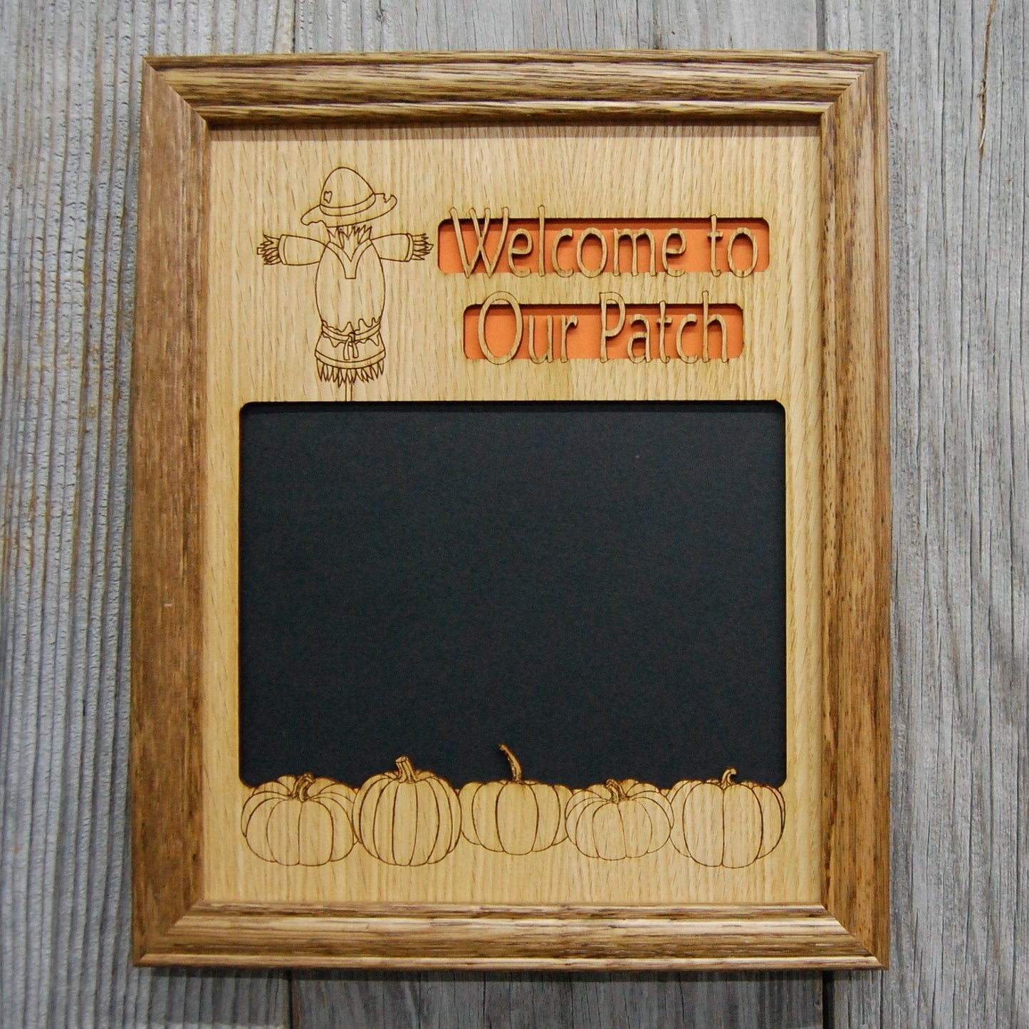 Welcome To Our Patch Picture Frame - 8x10 Frame Holds 5x7 Photo - Legacy Images - Picture Frames