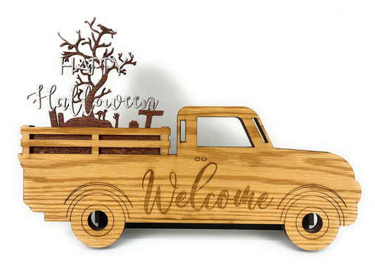 Welcome Truck Sign - Halloween - Legacy Images - 