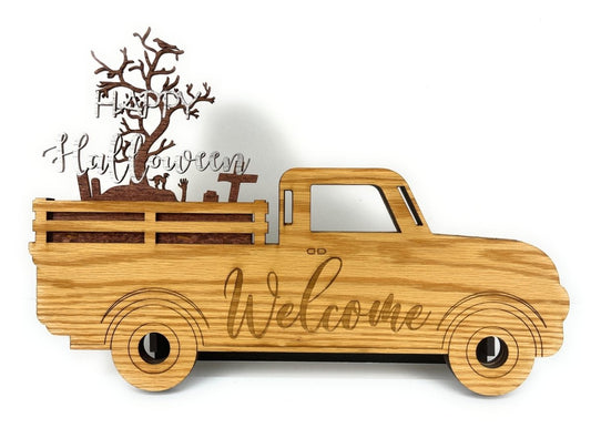 Welcome Truck Sign - Halloween - Legacy Images - Fall decor, Halloween decorations
