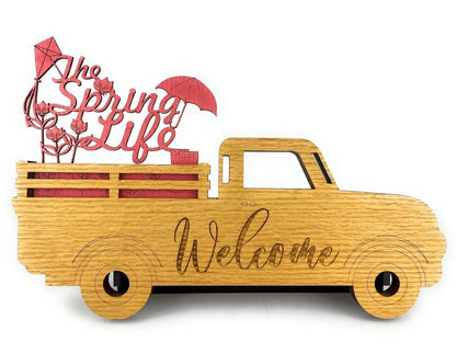 Welcome Truck Sign Set - Legacy Images - Signs - autumn fall home laser engraved