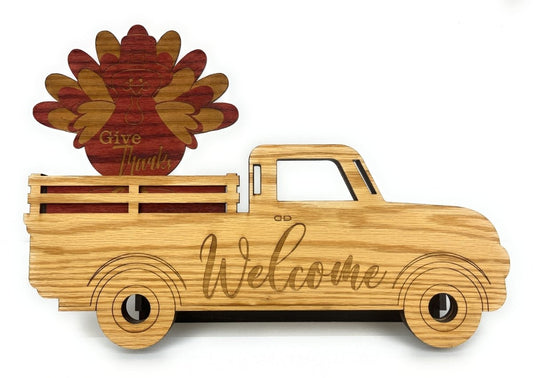 Thanksgiving Welcome Truck Sign - Legacy Images