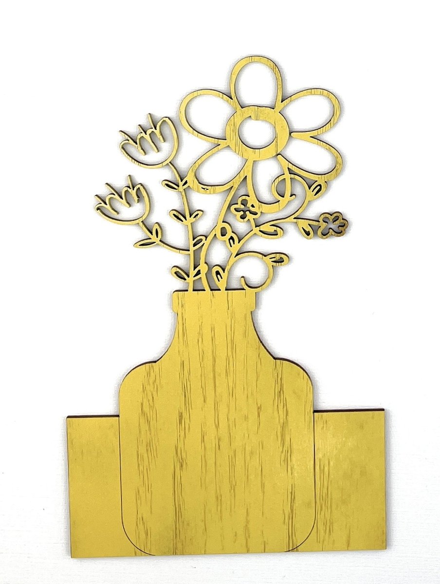 Welcome Truck Sign - Vase of Flowers - Legacy Images - Novelty Signs - season seasons spring laser engraved