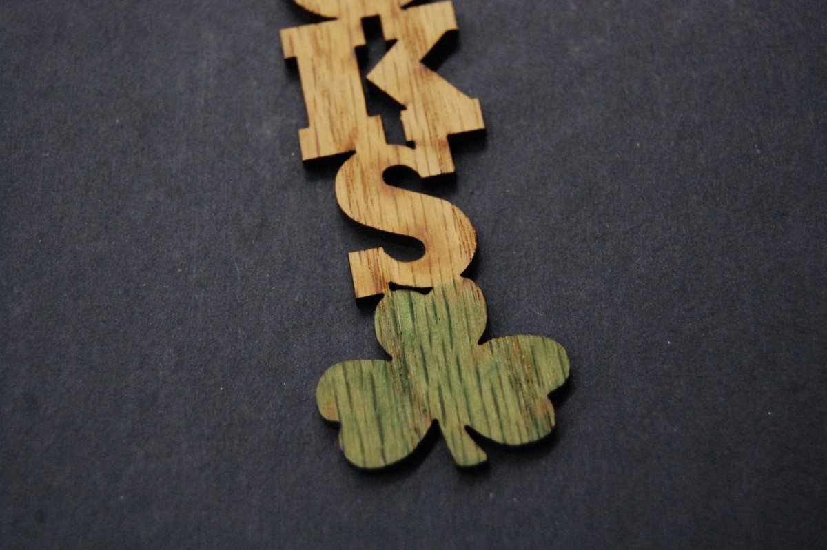 Westfield Shamrocks Christmas Ornament - Legacy Images - Holiday Ornaments - christmas ornament school laser engraved