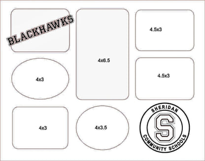Westfield Shamrocks Picture Frame 11"x14" - Legacy Images - Picture Frames - 11x14 Picture Frame picture frame school laser engraved