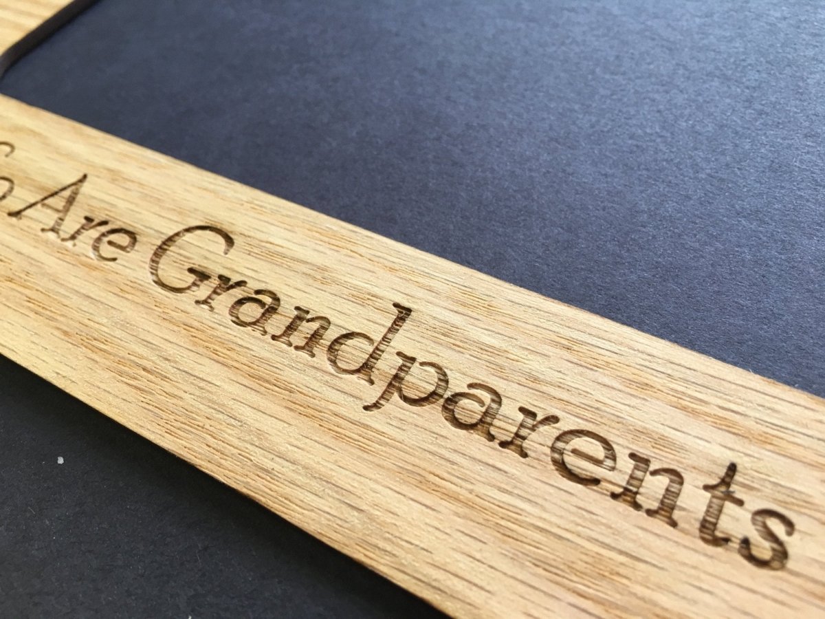 When a Child is Born Picture Frame - 8x10 Frame Hold 5x7 Photo - Legacy Images - Picture Frames - 8x10 picture frame family father's day gift laser engraved