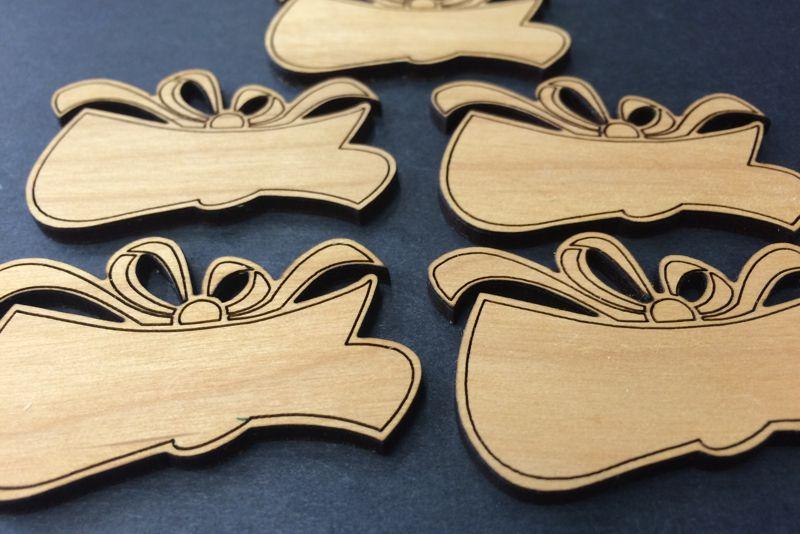 Wood Shape Cutouts for Drop Box Guestbooks - Legacy Images - Shapes - batman bats shapes laser engraved